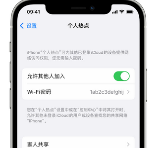 嘉积镇apple服务站点分享iPhone上个人热点丢失了怎么办 