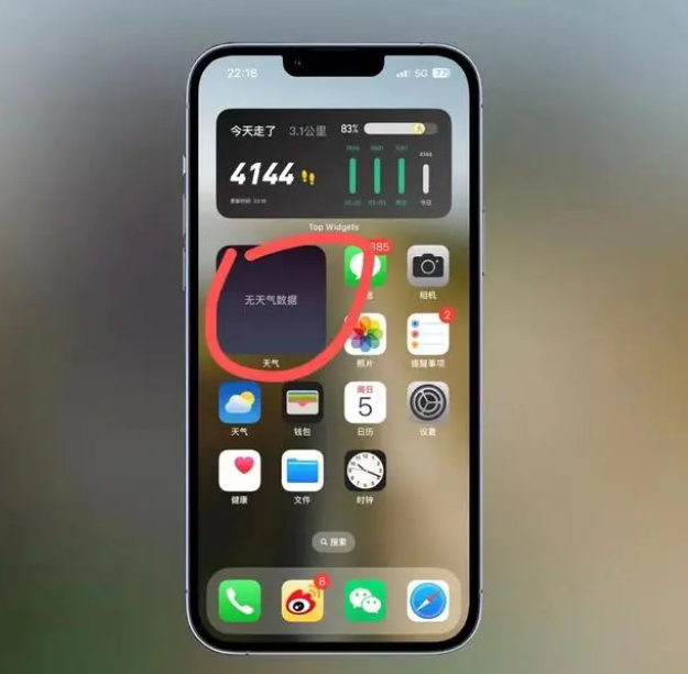 嘉积镇苹果手机维修分享:iOS16主屏幕天气小组件无法正常工作怎么办？ 
