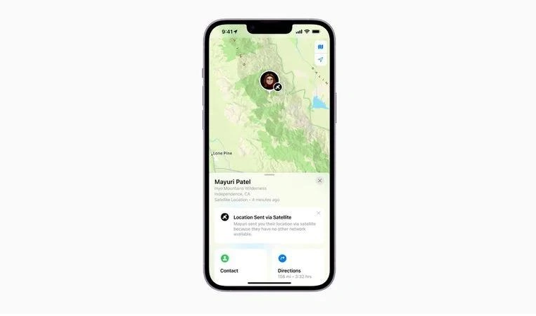 嘉积镇苹果14维修分享iPhone14系列中 FindMy功能通过卫星分享位置方法教程 